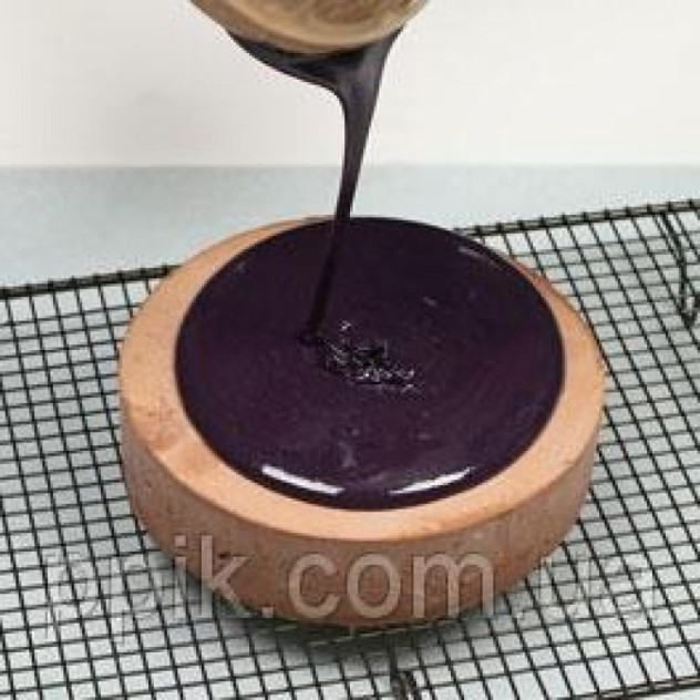 Решітка для заливки десертів 28*25,5 см Чорна