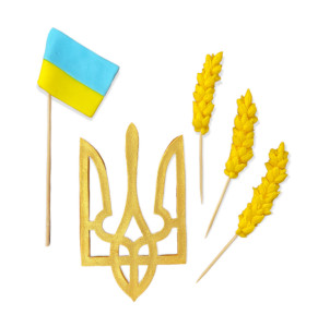 Набір цукрових топерів Вільна Україна БРАК