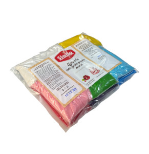 Цукрова паста-мастика асорті (100гр*10шт)