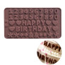 Силіконова форма для цукерок "Happy Birthday"