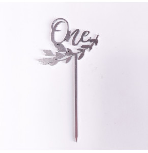 Топер ХДФ One срібло