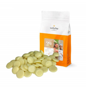 Бельгійський шоколад Veliche Gourmet білий White Delight 29% 0,5 кг