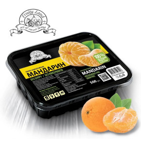 Пюре мандаринове Fruityland заморожене без цукру,500 г