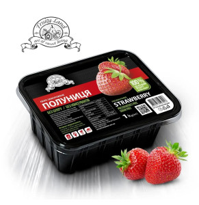 Пюре полуничне Fruityland заморожене без цукру,1000 г
