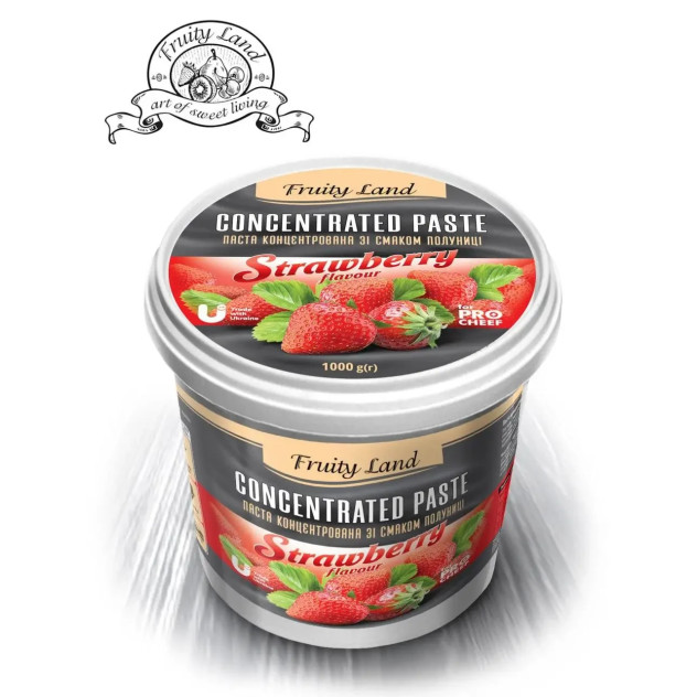 Паста концентрована Полуниця Fruityland,100 грам