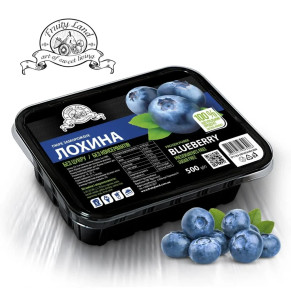 Пюре Лохина Fruityland заморожене без цукру, 1000 г