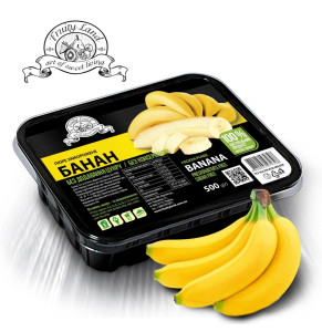 Пюре з банану Fruityland заморожене без цукру,500 г