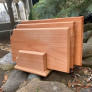 Набір дерев'яних дощечок з підставкою
