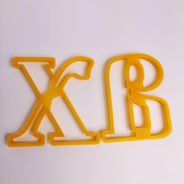 3D формочки-вирубки для пряників "ХВ" Великдень