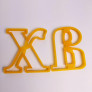 3D формочки-вирубки для пряників "ХВ" Великдень