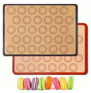 Силіконовий килимок для випікання Macarons з розміткою 29,5х42 см