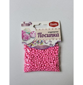 Посипка коктейль "Королівський  неоново-рожевий" 50 грам