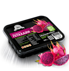 Пітахая рожева пюре FruityLand заморожене без цукру, 500г