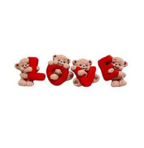 Шоколадна фігурка Ведмедики Love