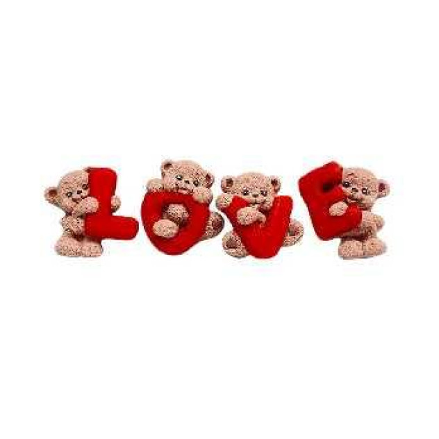 Шоколадна фігурка Ведмедики Love