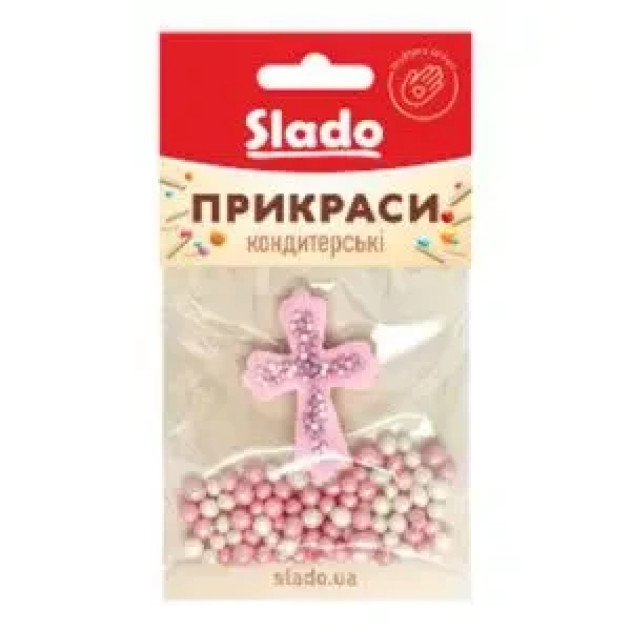Прикраса для торта Рожева зоря 15г
